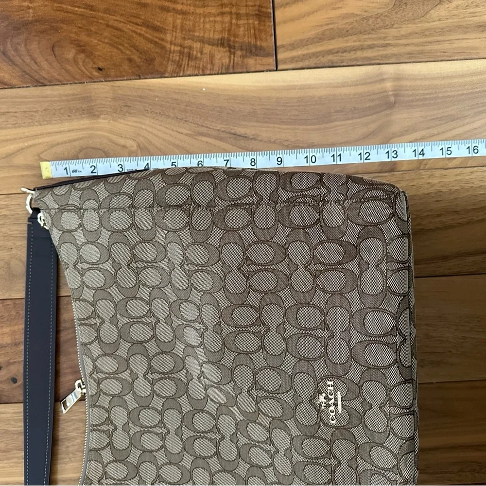 Coach Celeste in Signature Canvas Jacquard Convertible Hobo Crossbody Bag